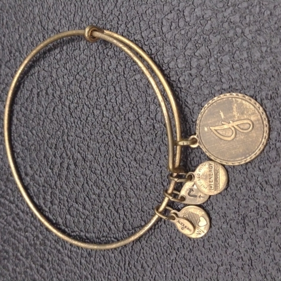 Alex and Ani Jewelry Alex And Ani J Letter Initial Gold Charm